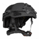 ArmorSource Aire EX Rifle Resistant High Protection Fully Loaded Assault Helmet, High Cut, Black, Large, 600LHCBKSU3LR3KV2