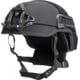 ArmorSource Aire LE Law Enforcement Ultra-Lightweight Special Command High-Cut Ballistic Helmet, Black, Medium, AIRELE-HCM-R10P4-R-W3-V-BK
