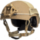 ArmorSource Aire LE Law Enforcement Ultra-Lightweight Special Command High-Cut Ballistic Helmet, Tan, Small, AIRELE-HCS-R10P4-R-W3-V-TN