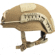 ArmorSource AS-200 NIJ IIIA Standard Ballistic Helmet, Medium, Coyote Brown, 200-RCM-R4P2-CB
