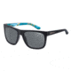 Arnette Firedrill Single Vision Prescription Sunglasses, Fuzzy Black/Aloha Frame, Grey Lens-AN4143-25SV