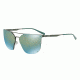 Arnette HUNDO-P1 AN3073 Sunglasses 694/J2-63 - Green Frame, Emerald Iridium Lenses