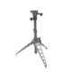 Ashbury Precision Ordnance TACT3-GP, General Purpose Compact Tactical Tripod w/Detachable Base Plate, Tactical Gray 600-41V-0004-00