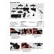 ATI Outdoors Non-Firing, Cast AR-15, 1/3 Scale Mini Replica, Black, A.8.10.0054