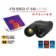 ATN Binox-4T 640-2.5-25x Thermal Binocular, Black / Grey, TIBNBX4643L