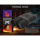 ATN Binox-4T 640-2.5-25x Thermal Binocular, Black / Grey, TIBNBX4643L