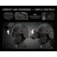 ATN ODIN LT 320 4-8x35mm Compact Thermal Monocular, Black, TIMNODN335X