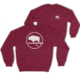 Atoll Board Co Atoll Boards Circular Logo Crew Neck Sweatshirt - Indigo Blue, XL - Indigo Blue,XL, SQ7162908