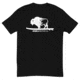 Atoll Board Co Atoll Hand Drawn Bison Logo Poly Cotton Tee Shirt - M, Heather Grey - M,Heather Grey, SQ9257455