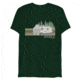 Atoll Board Co Atoll Tri Blend Tee with SUP Campsite Graphic - Emerald Triblend, XS - Emerald Triblend,XS, 62B5EC28436A2Emerald-Triblend-XS