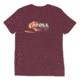 Atoll Board Co Atoll Triblend Tee with Color Shift Logo - Maroon Triblend, XL - Maroon Triblend,XL, 628E57AA6F033Maroon-Triblend-XL