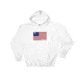 Atoll Board Co Atoll US Flag Unisex Pullover Hoodie - Athletic Grey, L - Athletic Grey,L, SQ9001658
