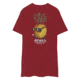 Atoll Board Co Mens Heavyweight Tee with Atoll Pineapple Head Graphic - Brick Red, XL - Brick Red,XL, 6494C46A3D775Brick-Red-XL