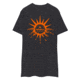 Atoll Board Co Mens Tee with Atoll Horizon Sunset Graphic - Charcoal Heather, 4XL - Charcoal Heather,4XL, 64518F91B8F52Charcoal-Heather-4XL