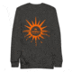 Atoll Board Co Unisex Crew Neck Sweatshirt with Atoll Horizon Sunset Graphic - Charcoal Heather, 2XL - Charcoal Heather,2XL, 6451926B946B4Charcoal-Heather-2XL