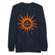 Atoll Board Co Unisex Crew Neck Sweatshirt with Atoll Horizon Sunset Graphic - Navy Blazer, L - Navy Blazer,L, 6451926B946B4Navy-Blazer-L