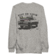 Atoll Board Co Unisex Crew Neck Sweatshirt with Atoll Paddle Board Truck Graphic - Carbon Grey, S - Carbon Grey,S, 64594F5D84CDECarbon-Grey-S