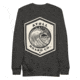 Atoll Board Co Unisex Crew Neck Sweatshirt with Atoll Wave Graphic - Charcoal Heather, L - Charcoal Heather,L, 646397C970CEFCharcoal-Heather-L