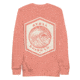 Atoll Board Co Unisex Crew Neck Sweatshirt with Atoll Wave Graphic - Dusty Rose, 2XL - Dusty Rose,2XL, 646397C970CEFDusty-Rose-2XL