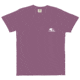 Atoll Board Co Unisex garment-dyed pocket t-shirt with Atoll Hand Drawn Bison Graphic - Berry, S - Berry,S, 62C6109454F14Berry-S