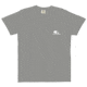 Atoll Board Co Unisex garment-dyed pocket t-shirt with Atoll Hand Drawn Bison Graphic - Grey, XL - Grey,XL, 62C6109454F14Grey-XL