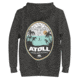 Atoll Board Co Unisex Hoodie with Atoll Calm in Chaos Graphic - Charcoal Heather, M - Charcoal Heather,M, 637BCC0FBCEE5Charcoal-Heather-M