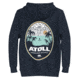 Atoll Board Co Unisex Hoodie with Atoll Calm in Chaos Graphic - Navy Blazer, S - Navy Blazer,S, 637BCC0FBCEE5Navy-Blazer-S