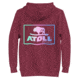 Atoll Board Co Unisex Hoodie with Atoll Color Blend Graphic - Maroon, XL - Maroon,XL, 637BCD4B3AA75Maroon-XL