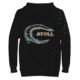 Atoll Board Co Unisex Hoodie with Atoll Island Graphic - Black, XL - Black,XL, 637BD3158CD9CBlack-XL