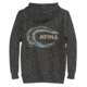 Atoll Board Co Unisex Hoodie with Atoll Island Graphic - Charcoal Heather, 2XL - Charcoal Heather,2XL, 637BD3158CD9CCharcoal-Heather-2XL