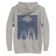 Atoll Board Co Unisex Hoodie with Atoll SUP and Wake Graphic - Carbon Grey, L - Carbon Grey,L, 637BCE6632C33Carbon-Grey-L