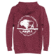 Atoll Board Co Unisex Hoodie with Hand Drawn Atoll Logo - Maroon, S - Maroon,S, 628E8B7D50B97Maroon-S