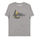 Atoll Board Co Unisex organic cotton t-shirt with Atoll Lone Pine Graphic - Heather Grey, M - Heather Grey,M, 62C5FBCF3DEEDHeather-Grey-M