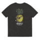 Atoll Board Co Unisex Organic Cotton Tee with Atoll Pineapple Head Graphic - Dark Heather Grey, M - Dark Heather Grey,M, 6494C56223AA1Dark-Heather-Grey-M