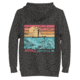 Atoll Board Co Unisex Premium Hoodie with Atoll SUP Rider and Reef Graphic - Charcoal Heather, L - Charcoal Heather,L, 62CEFCABCAE0CCharcoal-Heather-L