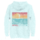 Atoll Board Co Unisex Premium Hoodie with Atoll SUP Rider and Reef Graphic - Sky Blue, XL - Sky Blue,XL, 62CEFCABCAE0CSky-Blue-XL