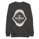 Atoll Board Co Unisex Premium Sweatshirt with Atoll Shark Fossil Graphic - Charcoal Heather, M - Charcoal Heather,M, 648746419EE75Charcoal-Heather-M