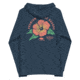 Atoll Board Co Zip Up Hoodie with Atoll Paddle Board Island Flower Graphic - Navy, 2XL - Navy,2XL, 64418B533A5D7Navy-2XL