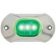 Attwood Marine Light Armor Underwater LED Light, 3 LED, Green, 65UW03G-7