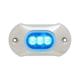 Attwood Marine LightArmor HPX Underwater LED Light, 3 LED, Blue, 66UW03B-7