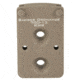 Badger Ordnance C1 12 O'clock Top Optical Red Dot Sight Mount, RMR, Tan, 700-13