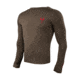 Badlands Pecora Lightweight Merino Crew - Men's, Long Sleeve, Mud, Small, 21-42414