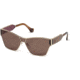 Balenciaga BA0095 Sunglasses - Gold Frame Color, Brown Lens Color