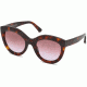 Balenciaga BA0133 Sunglasses - Red Havana Frame Color, Brown Lens Color
