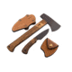 Ball and Buck Winkler Knives Highland Hatchet, 4.8in, 80CrV2 Steel, Laminate Handle, White Oak, One Size, 242181202
