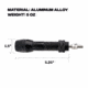 Ballista Bowfishing Reel Mount, Aluminum/Stainless Steel, BAL-RM-01