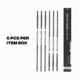 Ballista Piercer 20 in 2-Vanes Crossbow Bolts, Pack of 6, BAL-BL-07