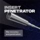 Ballista Stainless Steel Penetrator Insert, Pack of 12, BAL-PI-02