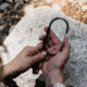 Barebones Wiregate Carabiner, Large, Black, STC-618