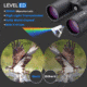 Barska 8x32mm WP Level ED Binoculars, Black, AB12990